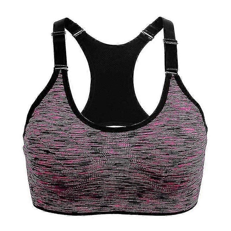 Adjustable- Shakeproof Push-up, Padded Seamless, Yoga Running Bra