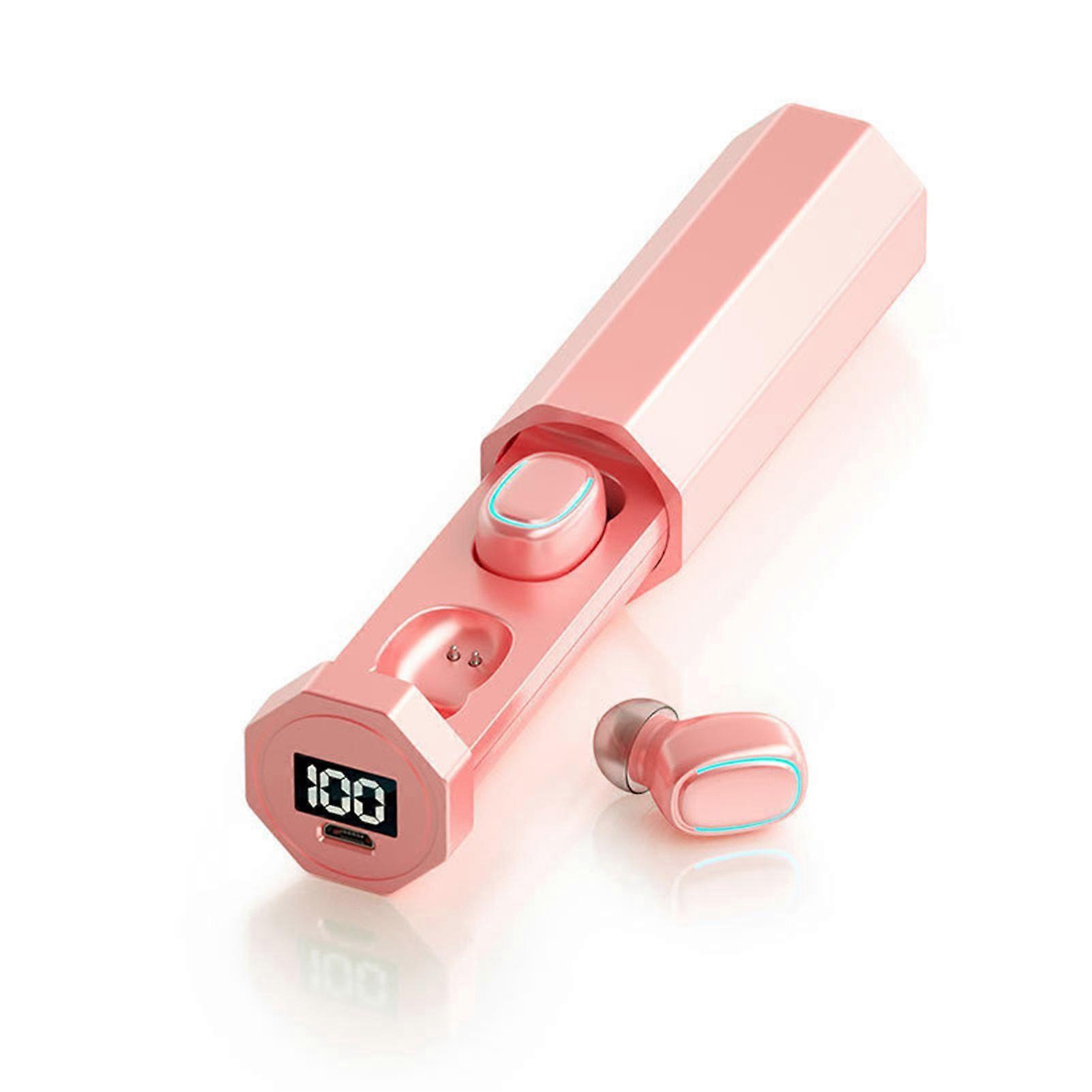 Bluetooth-compatible Wireless Earphones with Charging Case Stereo Surround Automatic Connection Waterproof Earbuds