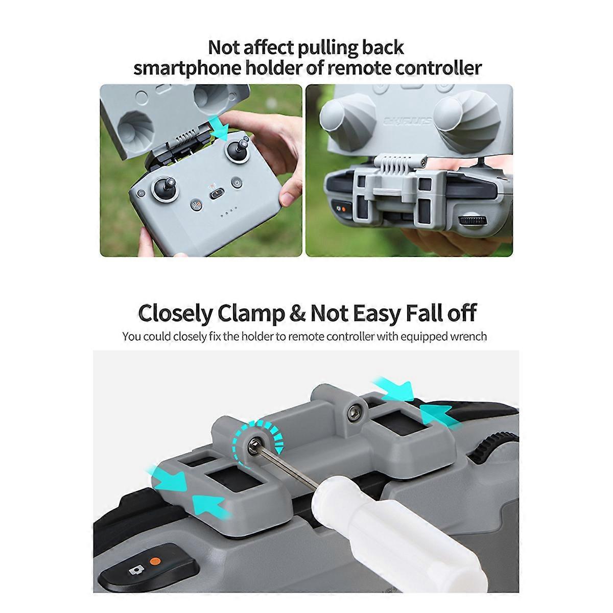 for Mini 4 Pro/Air 3 Remote Control Hood Protective Cover Multifunctional and Convenient RC-N2/1 C