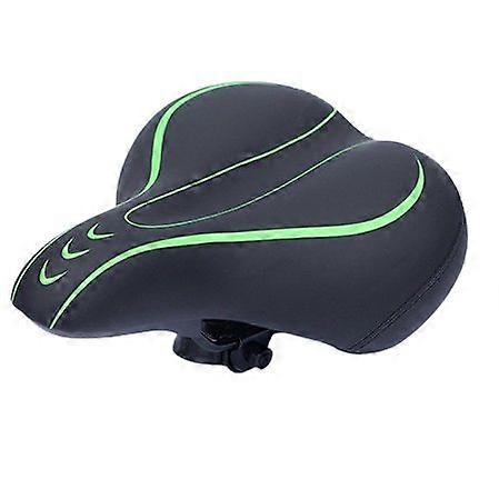 Υπερμεγέθη κάθισμα ποδηλάτου άνεσης, φαρδύ άνετο μαξιλάρι καθίσματος ποδηλάτου για κυρίες ανδρών, επένδυση αφρού μνήμης, σέλα ποδηλάτου γυμναστικής Universal Fit for Cruiser, St