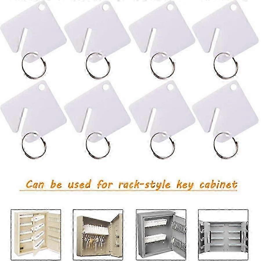 White Blank Acrylic Keychain - 60pcs, Keyring Model