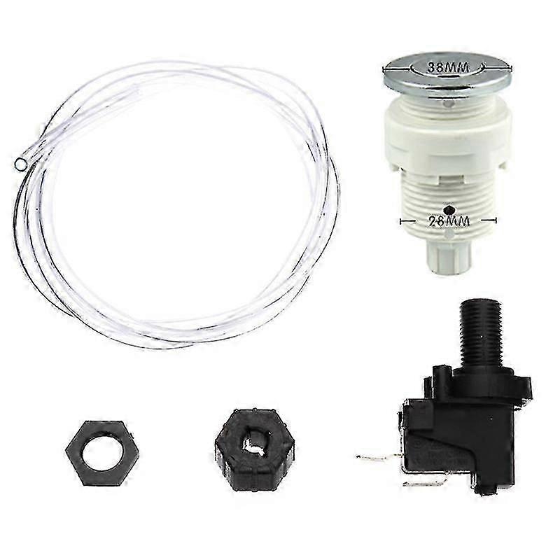 On Off Push Air Button Switch Jet Tool Set Pneumatic Air Pressure Switch Knob
