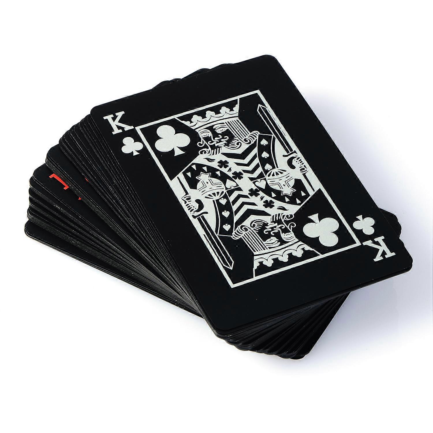 Durable Waterproof PVC Poker Cards for Texas Hold'em