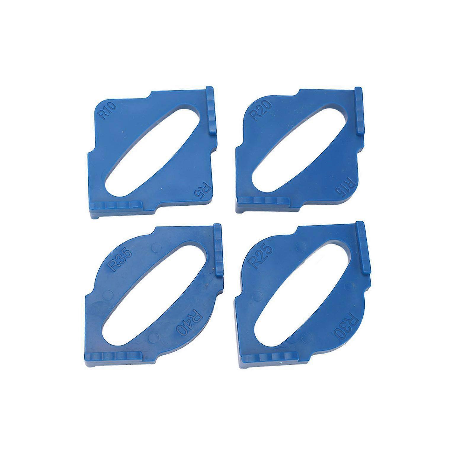 rounded corners router template jig router template 4Pcs Radius Jig Router