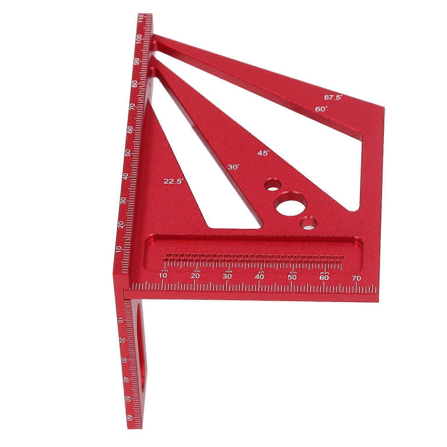 3d multi angle measuring ruler 22.5-90 degree protractor woodworking layout tool