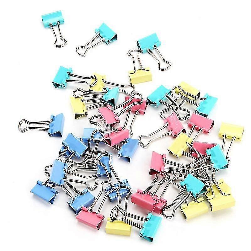 Jinyi 40pcs 19mm Ed Binder Clips Home Teacher(1set, )