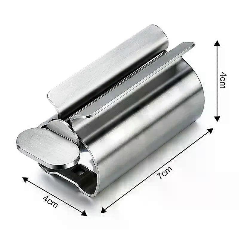 Tube Wringer Cleanser Presser Creative Toothpaste Tube Squeezer Toothpaste Roller Stainless Steel Labor Saving Toothpaste