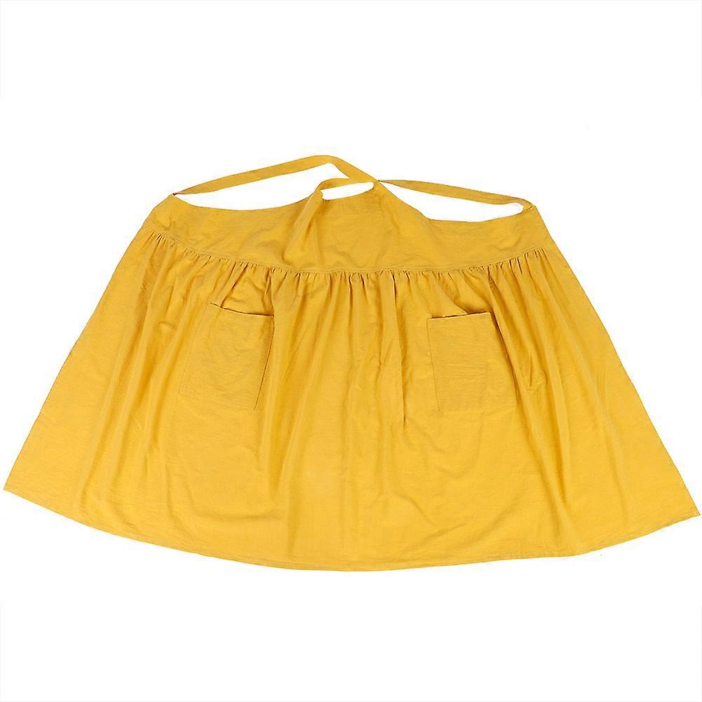 Cotton and Linen Cooking Aprons for Baking, Floristry, and Cleaning - Adjustable, Stylish, Durable, Unisex
