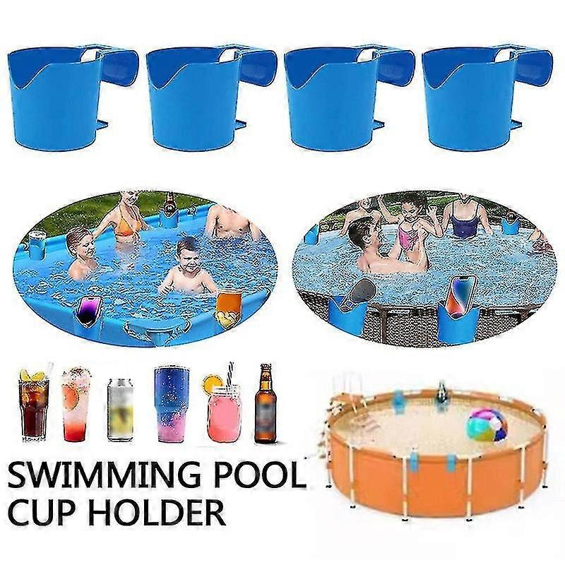 Cup Holders For Above Ground Pools, Pool Cup Holders For Drinks Above Ground Pool Accessories, Plast