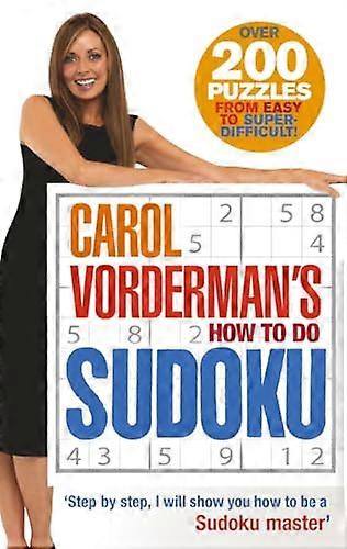 Carol Vordermans How To Do Sudoku