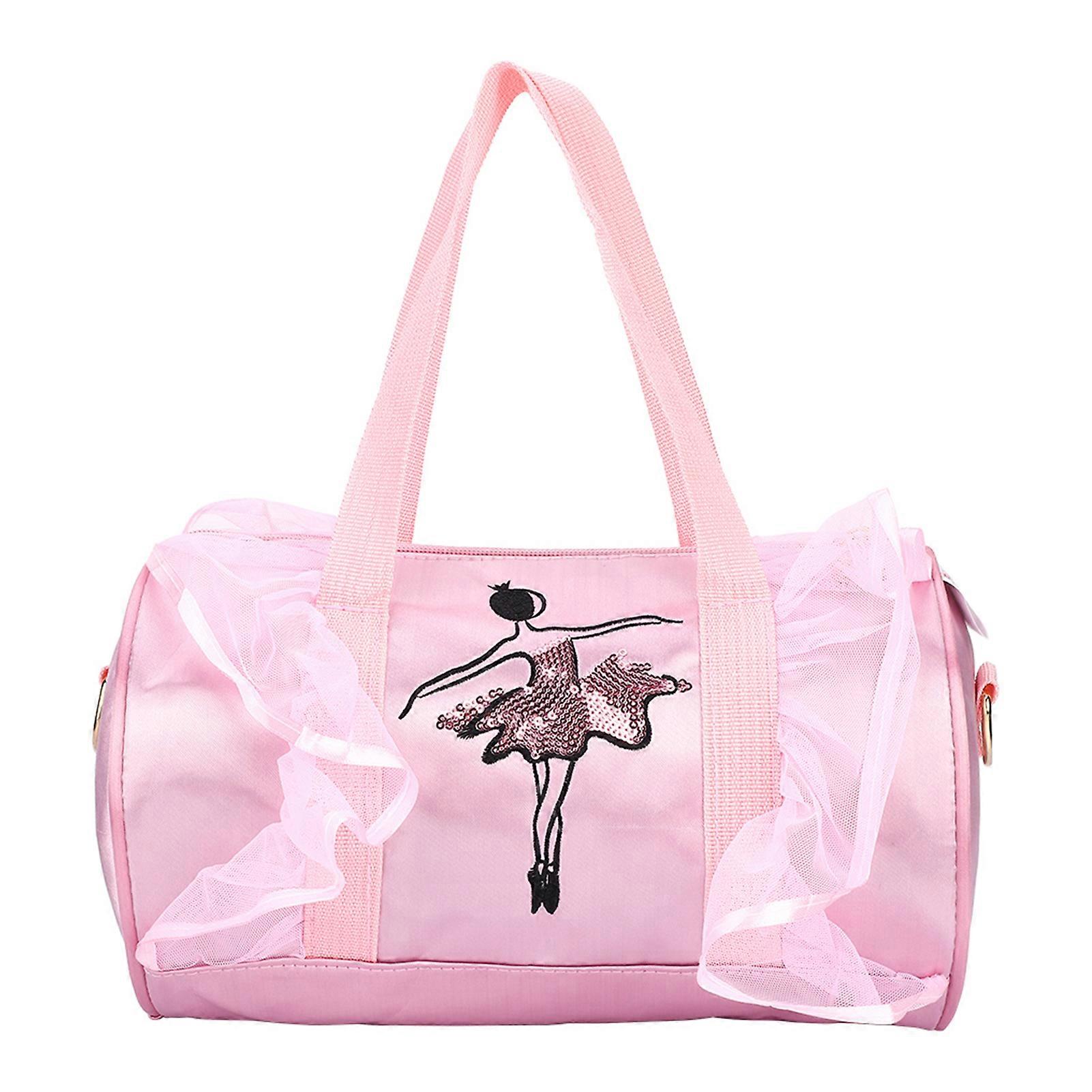 Sequined Ballet Duffel Lightweight Adjustable Dance Bag