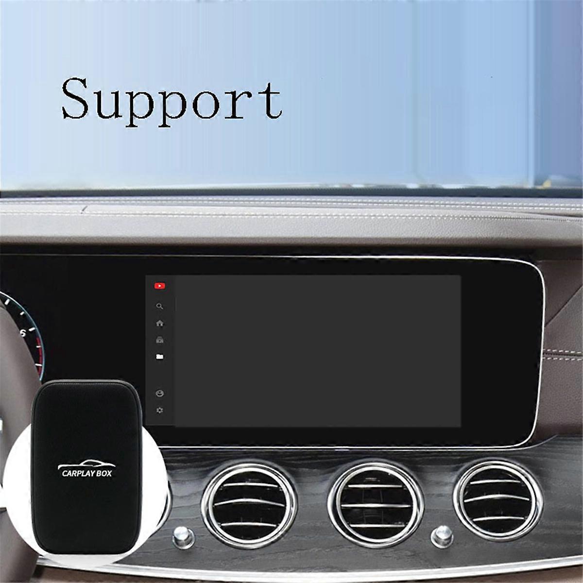 Android TV CarPlay AI Box Wireless Carplay Adapter Built-in Store Support Car Intelligence Systems