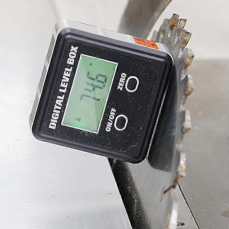 Digital Magnetic Spirit Level & Angle Finder with Hands-Free Base, Precise Leveling Tool
