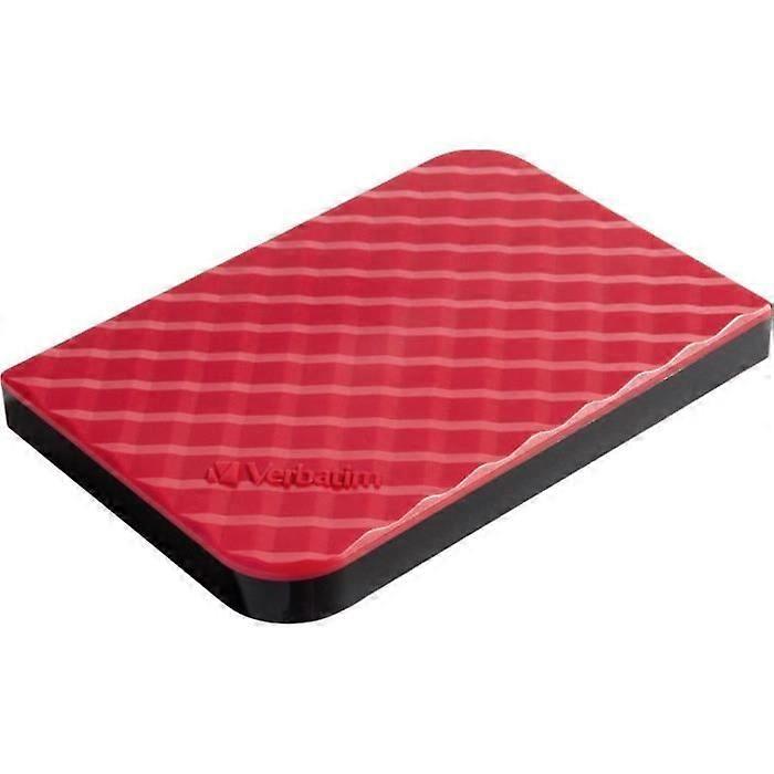 Externe Festplatte - Verbatim - Store 'n' Go - 1 TB - 2,5 Zoll - Rot
