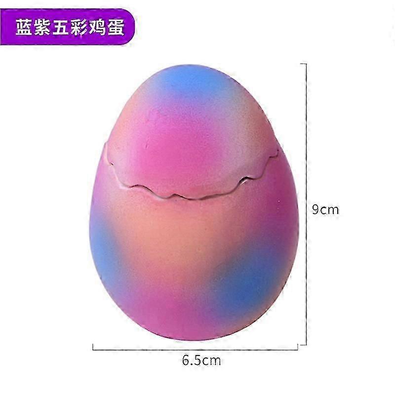Latex Dog Chew Toys Squeaking Pop up Dinosaur Egg Non Toxic Pet Bite-Resistant Toy for All Types Dogs Anime Figure