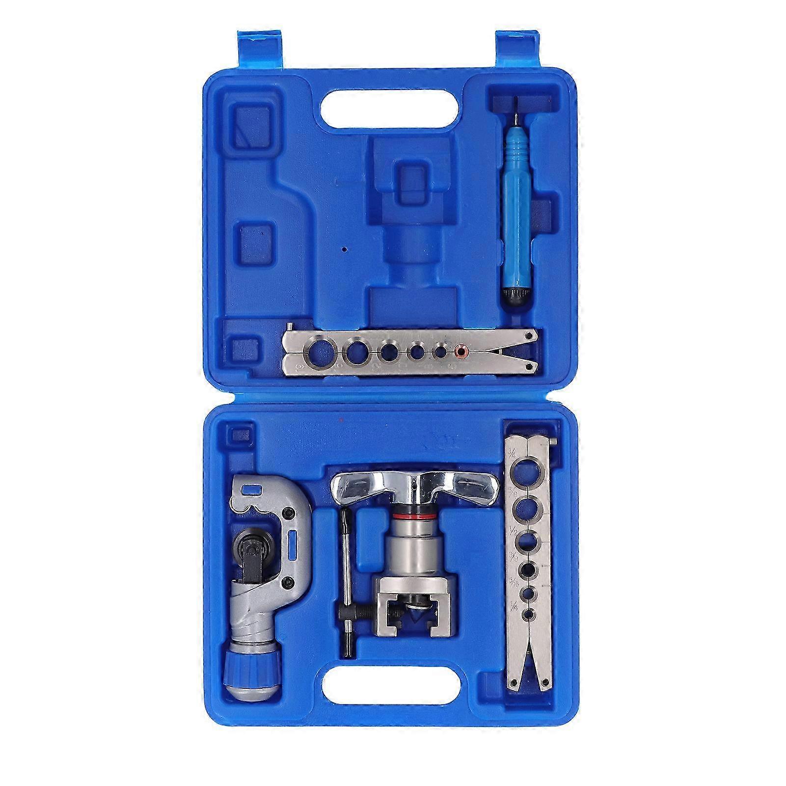 Flaring Tool Kit Set Eccentric Pipe Expander Heavy Flaring Tool Set 45 Degree Cone