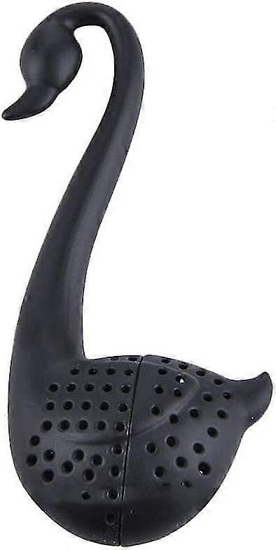 Tea Infuser Elegant Swan Silicone Tea Spoon Strainer Spoon Teapot Herbal Spice Filter Diffuser Sachet