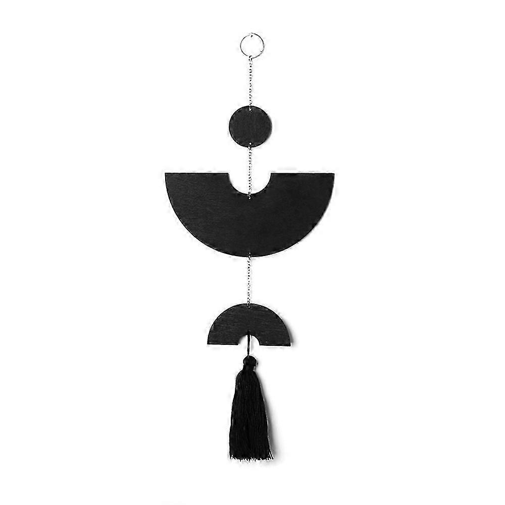 Geometric Tassel Macrame Wall Hanging Bedroom Wall Decor 19.6"H