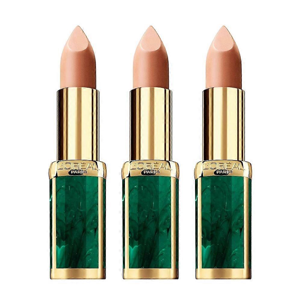 3 x L'Oreal Paris Color Riche Balmain Lipstick - Urban Safari