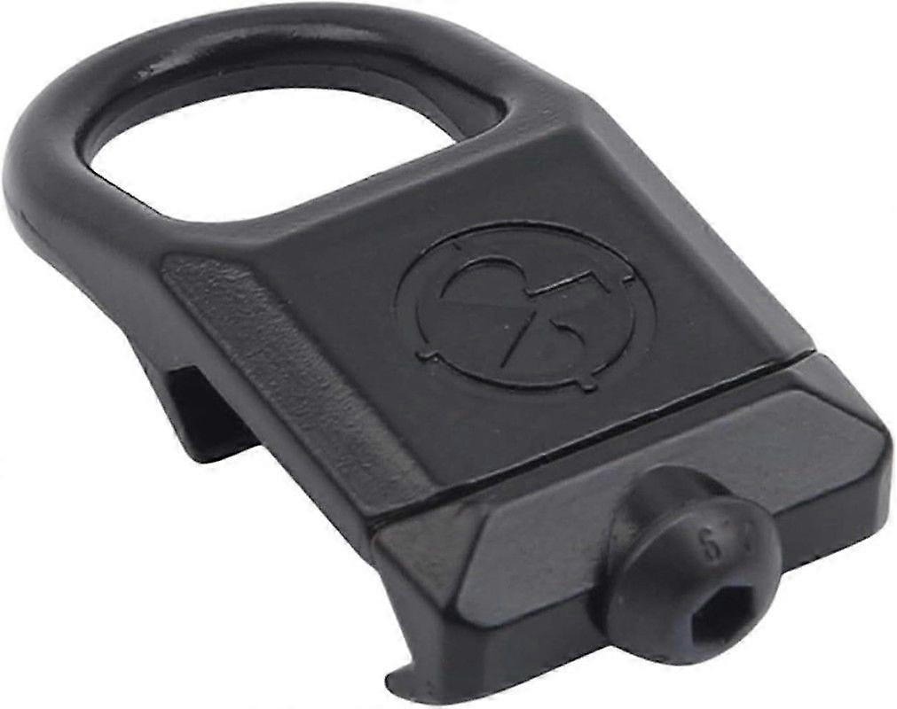 Γρήγορη αποσύνδεση αγκράφας με ατσάλινο προσαρμογέα στήριξης κατάλληλο για αξεσουάρ εργαλείων ράγας 20 mm, μαύρο