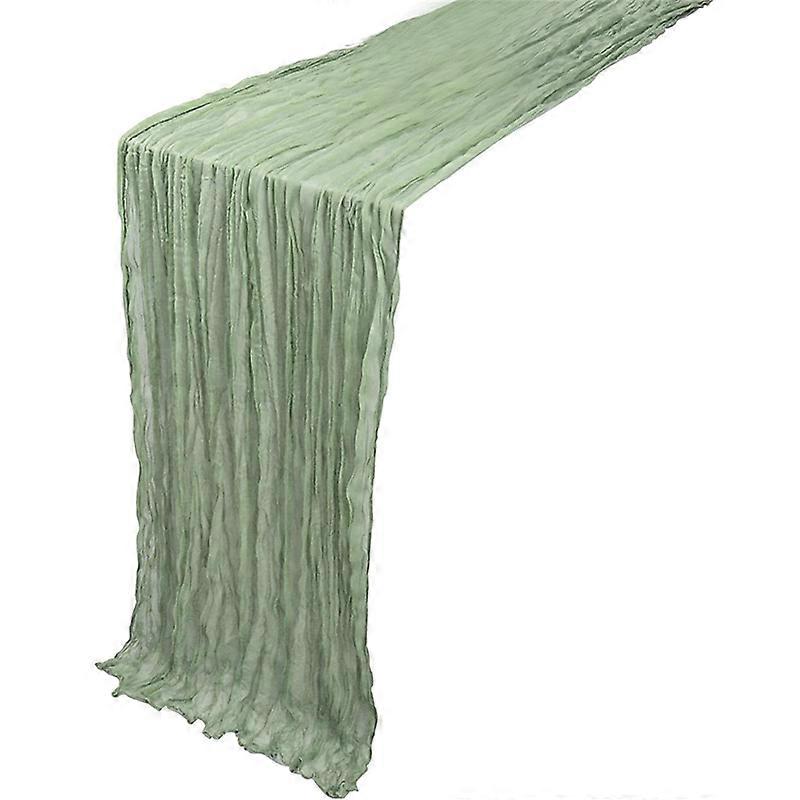 Table Runner Boho Gauze Cloth for Wedding Table Decorations 90X400cm