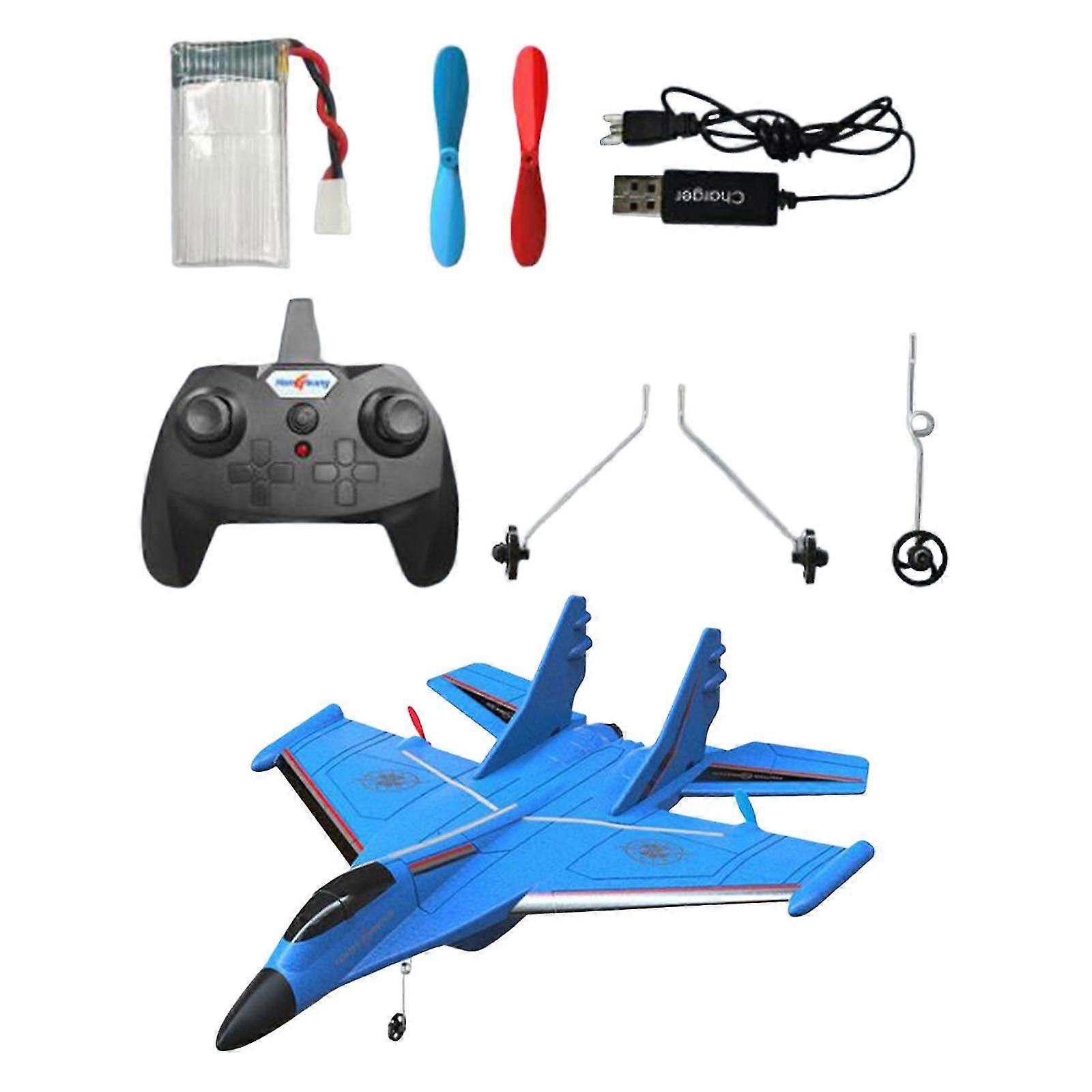 Foam Fixed Wing Plane Toys Ready to Fly 2.4G 2 Channel for Beginners Kids