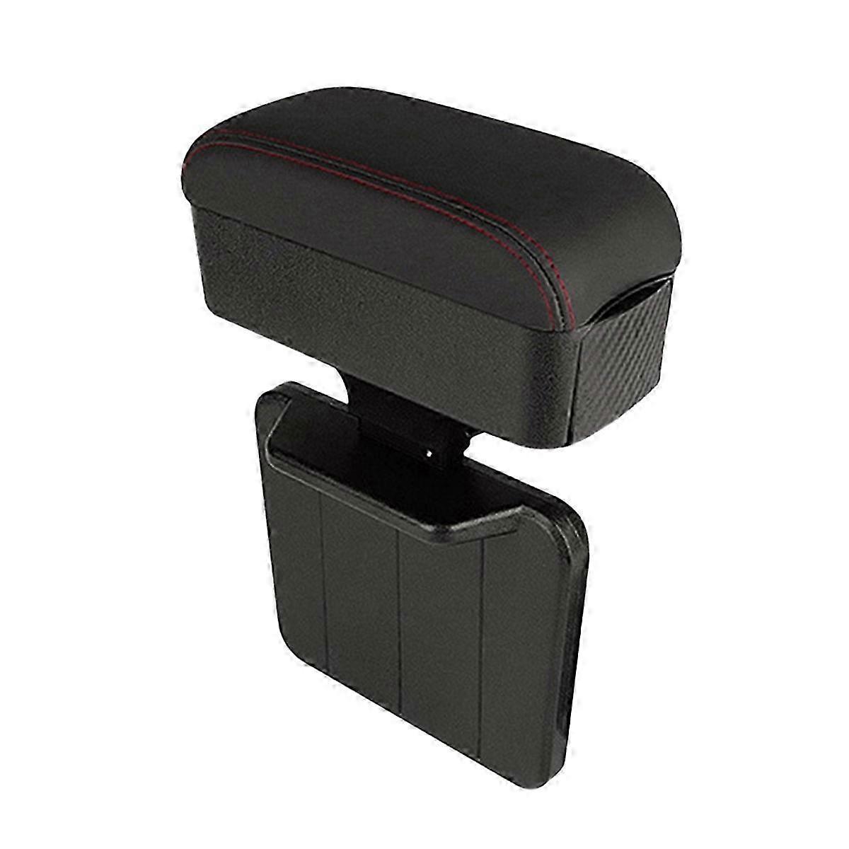 Universal Car Arm Rest Box Auto Armrest Decoration Organizer Storage Container Frame Support Access