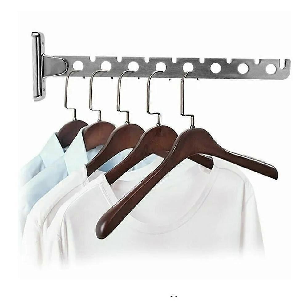 Clothes Drying Rack, Wall Mounted Folding Clothes Hanger