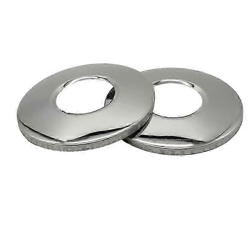 2Pack Poolleiter-Rosetteon, Edelstahl-Rosettenplatten für Pool-Handlauf, Pool-Handlaufabdeckungen für den unterirdischen Pool jn