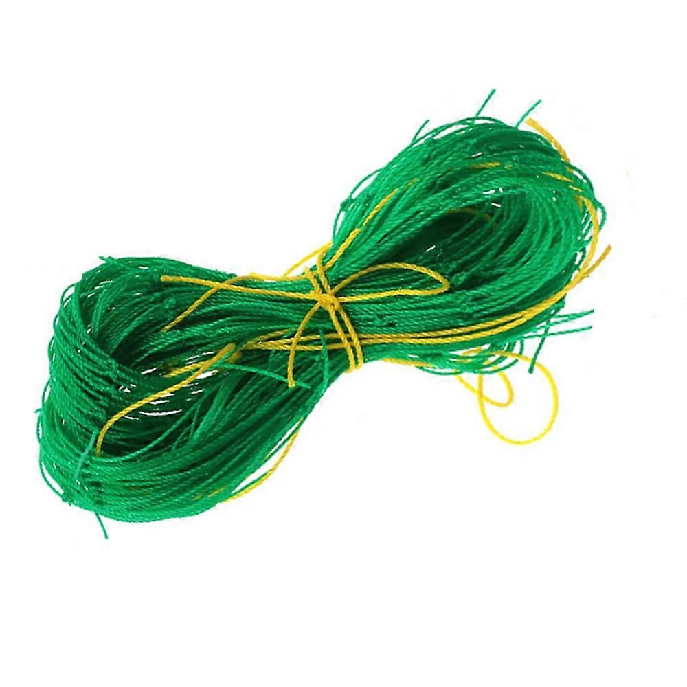 Plant Climbing Net, Polyester Flexible Garden Cage Netting, indoor open greenhouse vines plant support growing network net, green, 1.8m x 2,7m