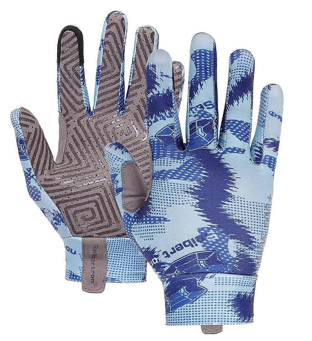 S.P.S.G-1 UPF100+ Sun/ Touchscreen Handschuhe für Erwachsene und Jugendliche Blau XL Erwachsene