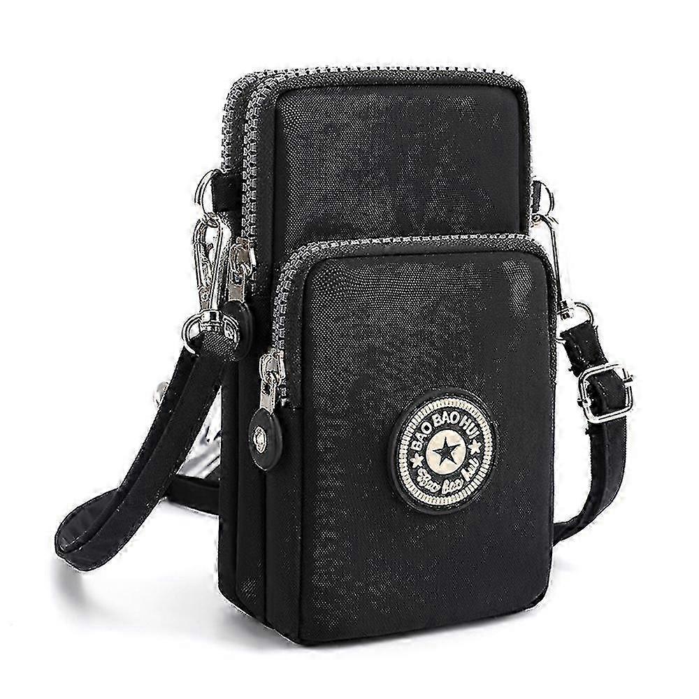 Compact 17cm Phone Bag with Adjustable Strap Unisex