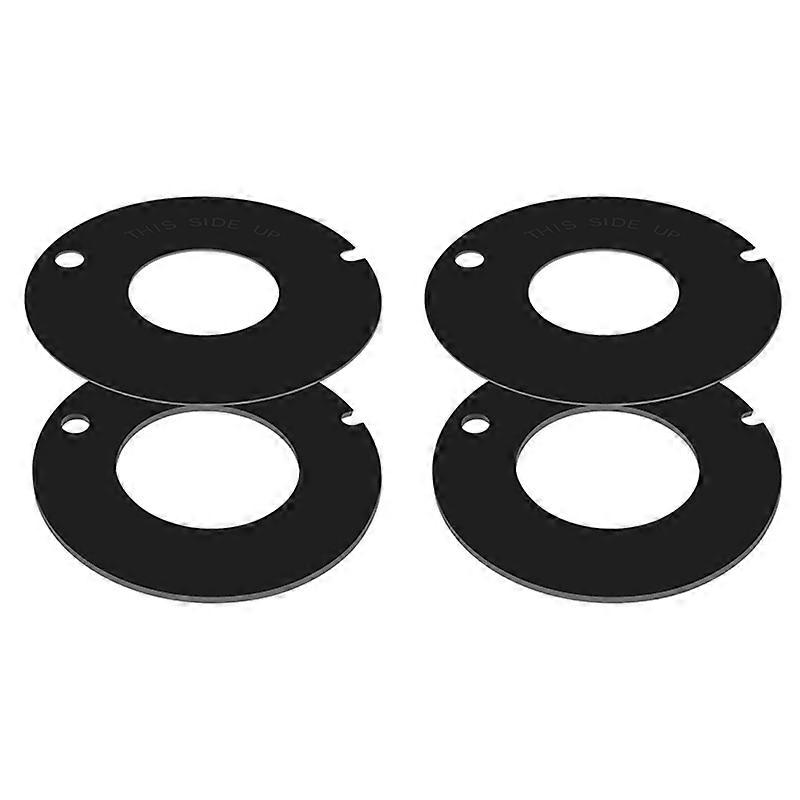4PCS 385311462 385316140 RV Toilet Rubber Bowl Leak Seal Kit