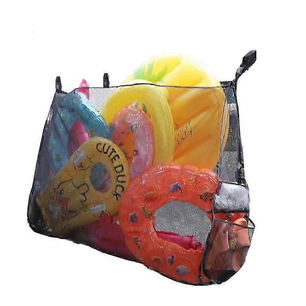 Large Pool Float Organizer Hanging Mesh Bag for Balls,Floats