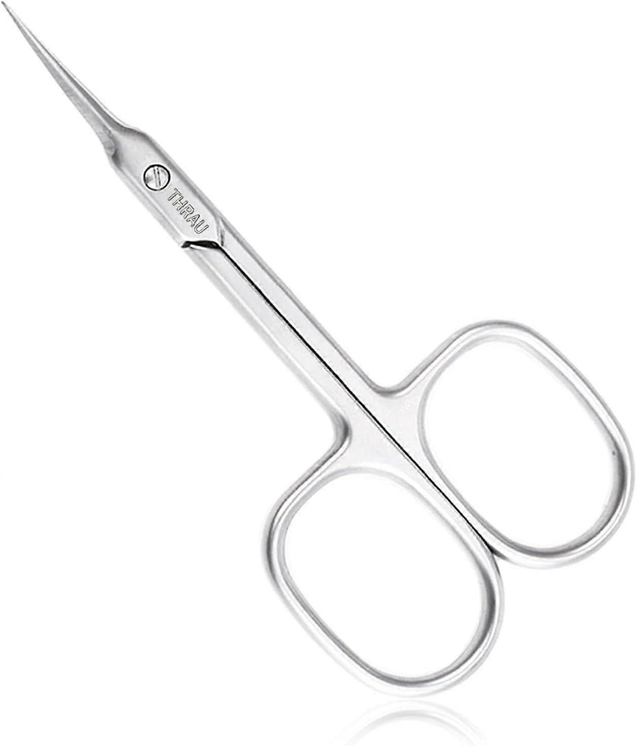 2025 Latest Model Cuticle Scissors Extra Fine for Manicure and Pedicure, Curved