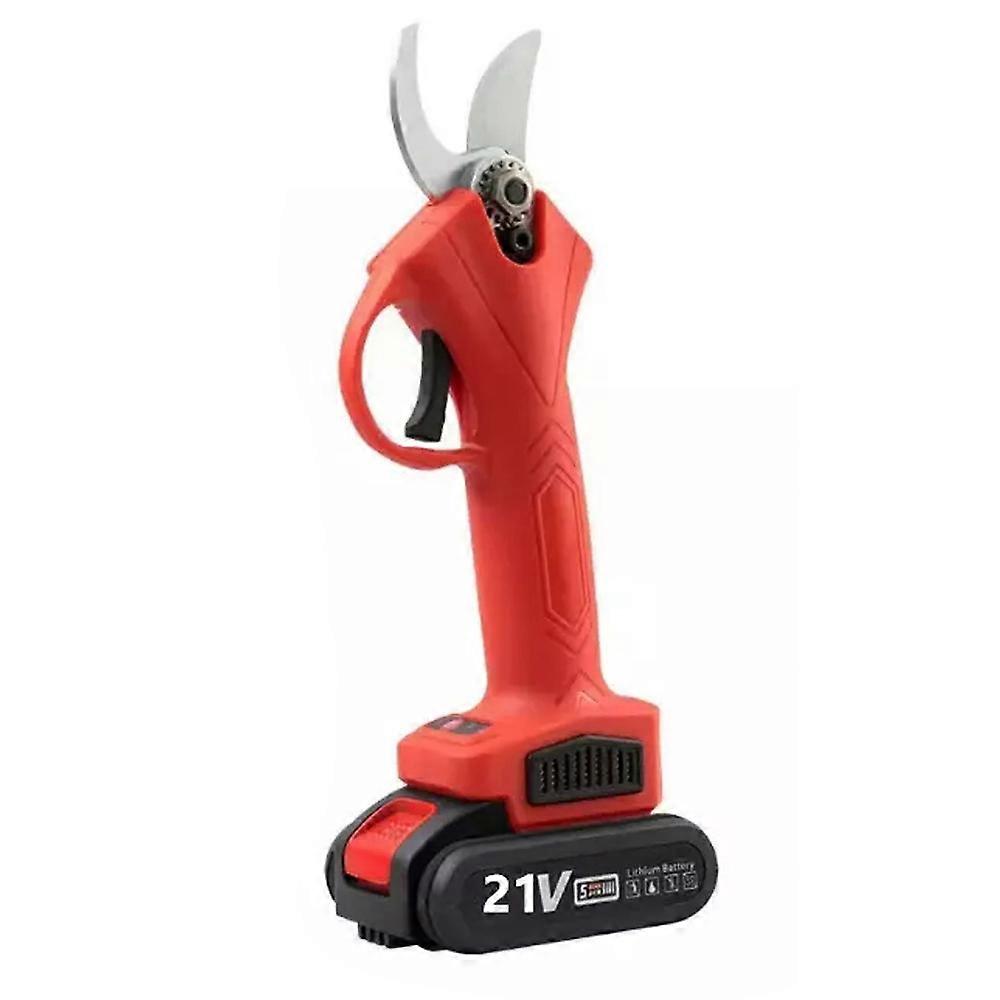 21V Cordless Pruner Pruning Shear Efficient Fruit Tree Bonsai Pruning Electric Tree Branches Cutter Landscaping Tool