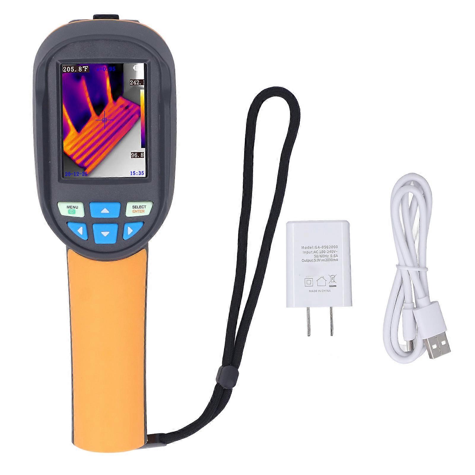 2.8in Infrared Imaging Camera Handheld Thermal Imager Water Pipe Leaking Detector 120x90 ‑20 to 550℃