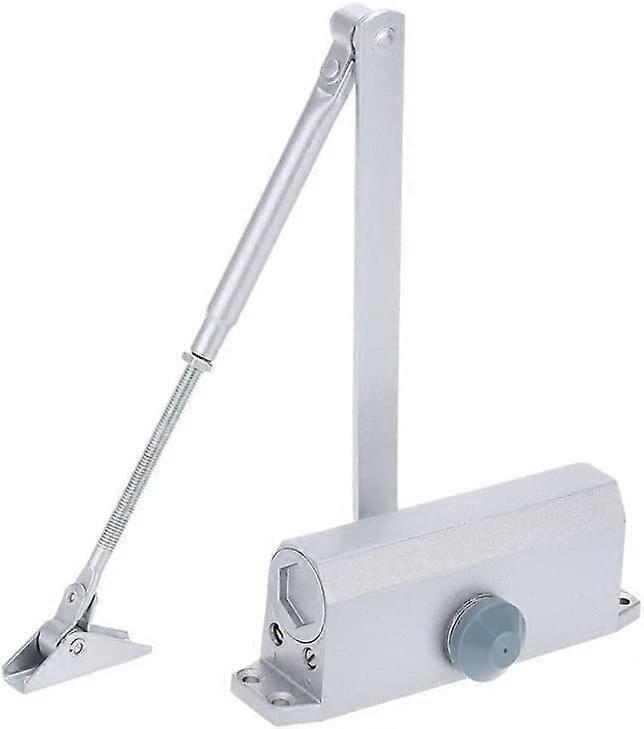 Auto Door Closer, Door Closer Automatic Security System Adjustable Speed Aluminium for 25 45Kg Doors