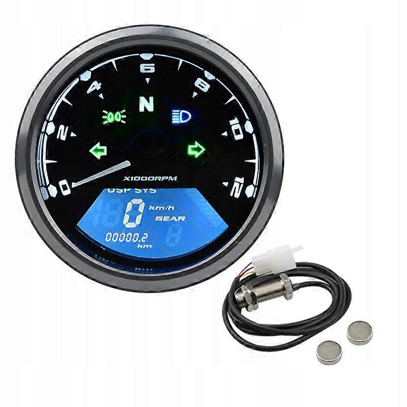 Universal 12v Motorcycle Speedometer