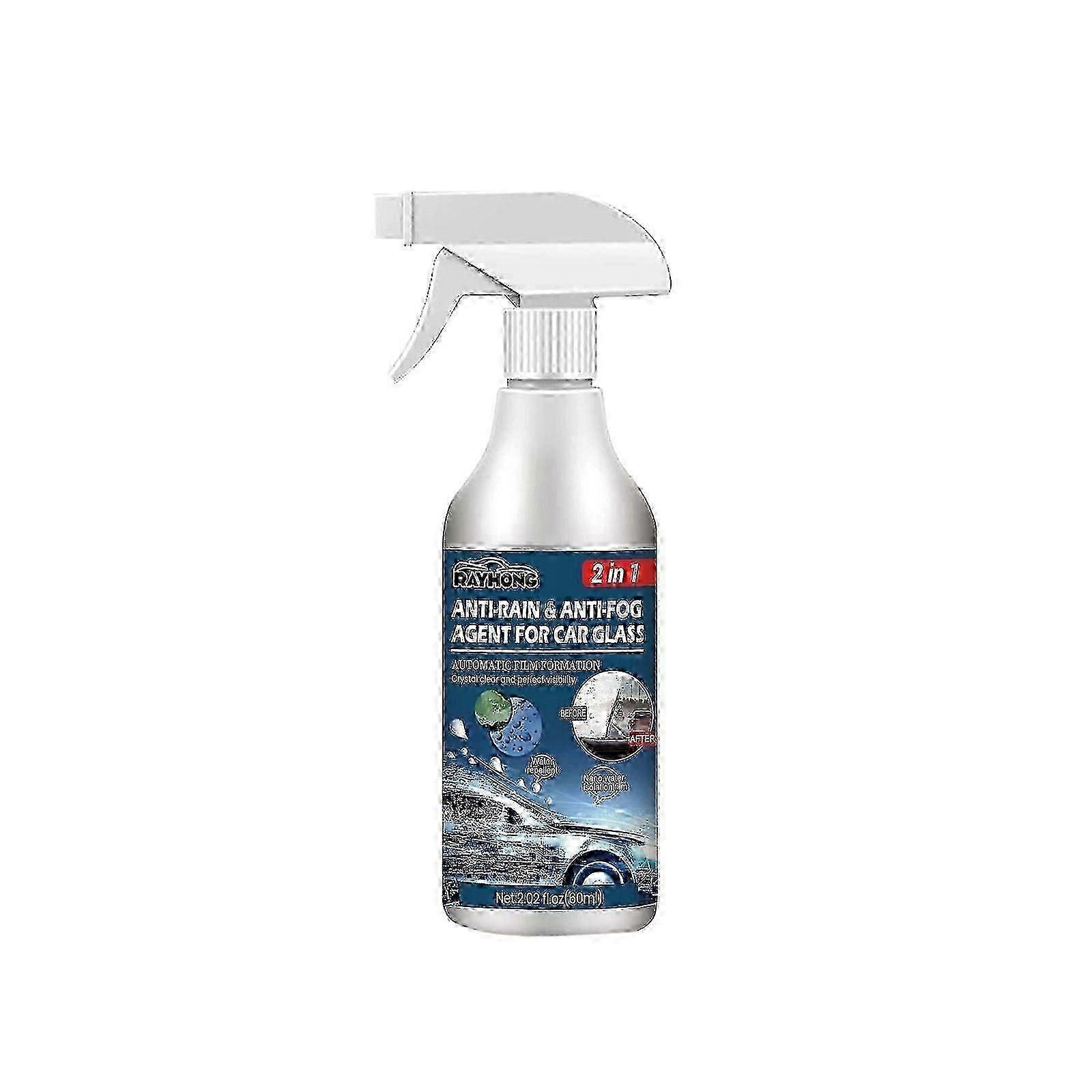 Anti-Fog And Anti-Rain Agent For Automobile Glass, Clean Mist And Water Repellent Spray Windshield Coating Agent