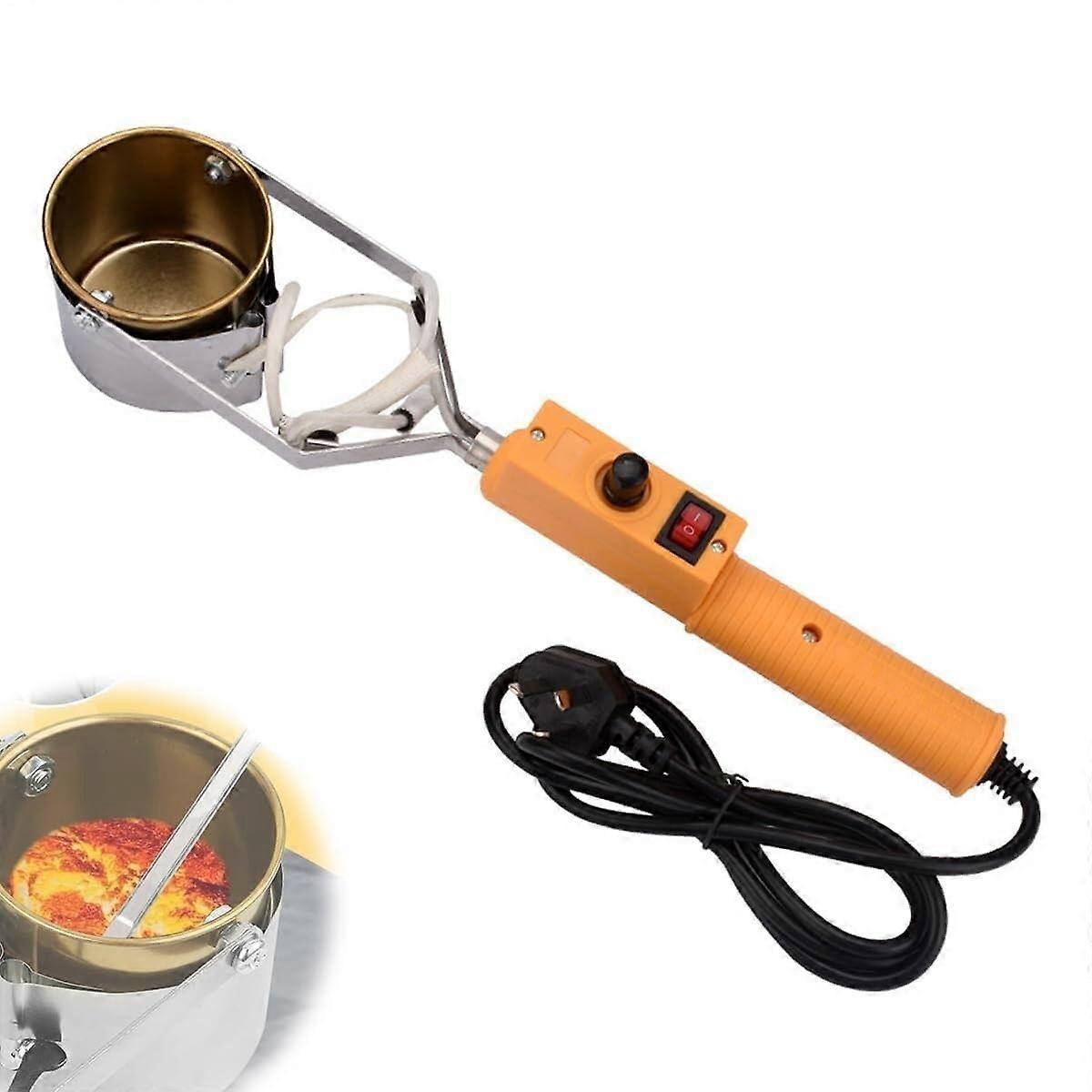 380W Lead Melting Pot with 3000g Capacity, 65mm Depth, and Adjustable Temperature Control