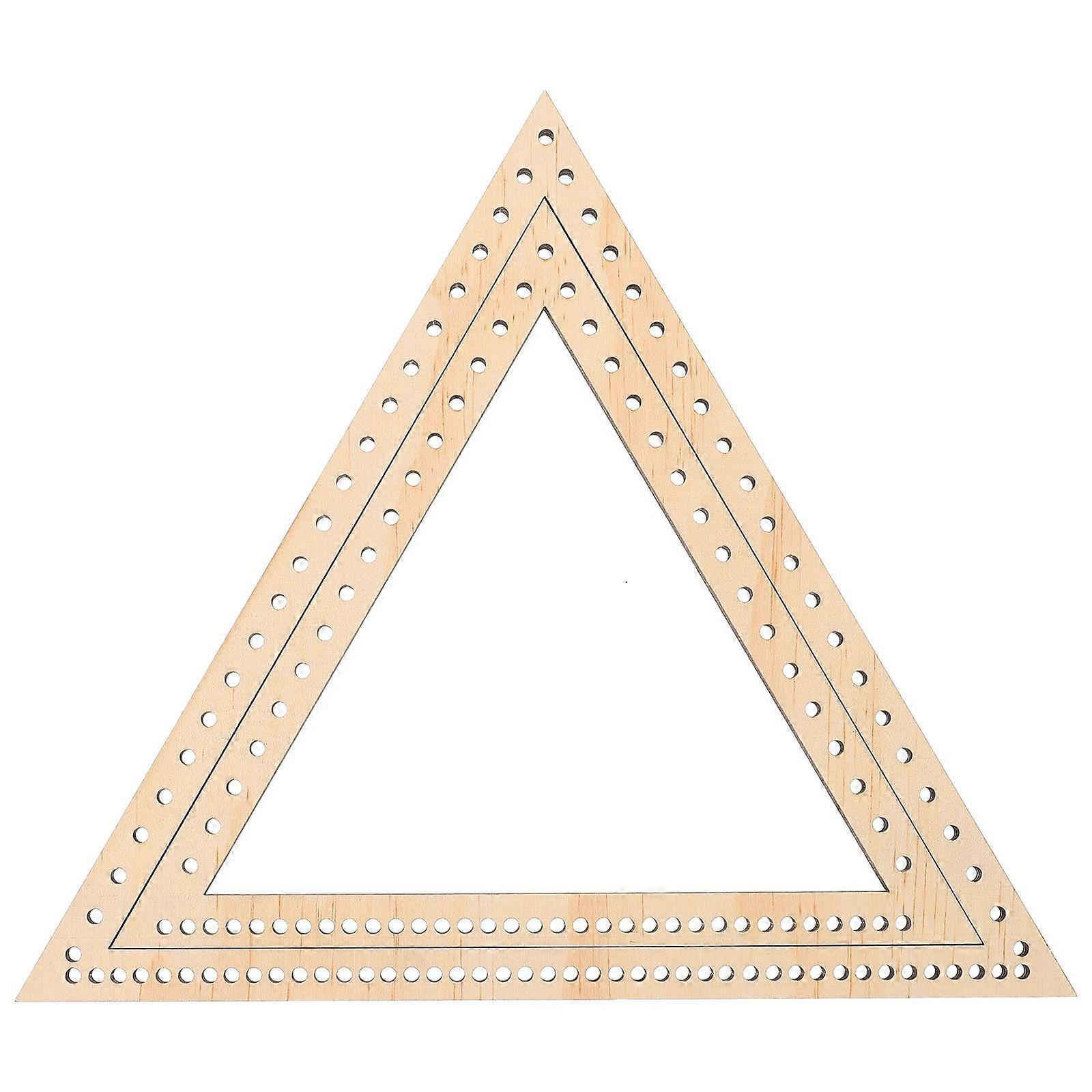 2pcs Triangle Shape Weaving Loom Frame Tapestry Craft Loom for Handicraft Making