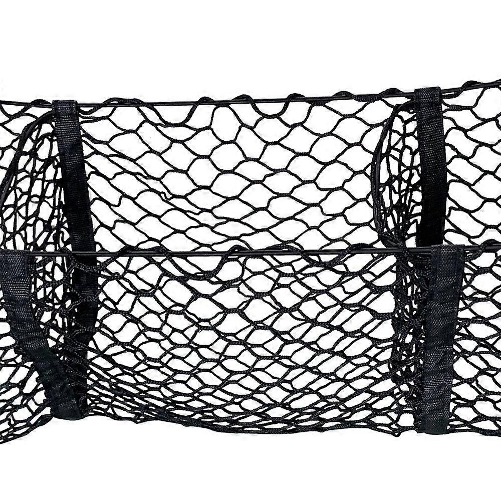 Storage Net Pocket Car Trunk Net Bag Rear Cargo Net Storage Organizer 47x12in for Car Truck Pickup S