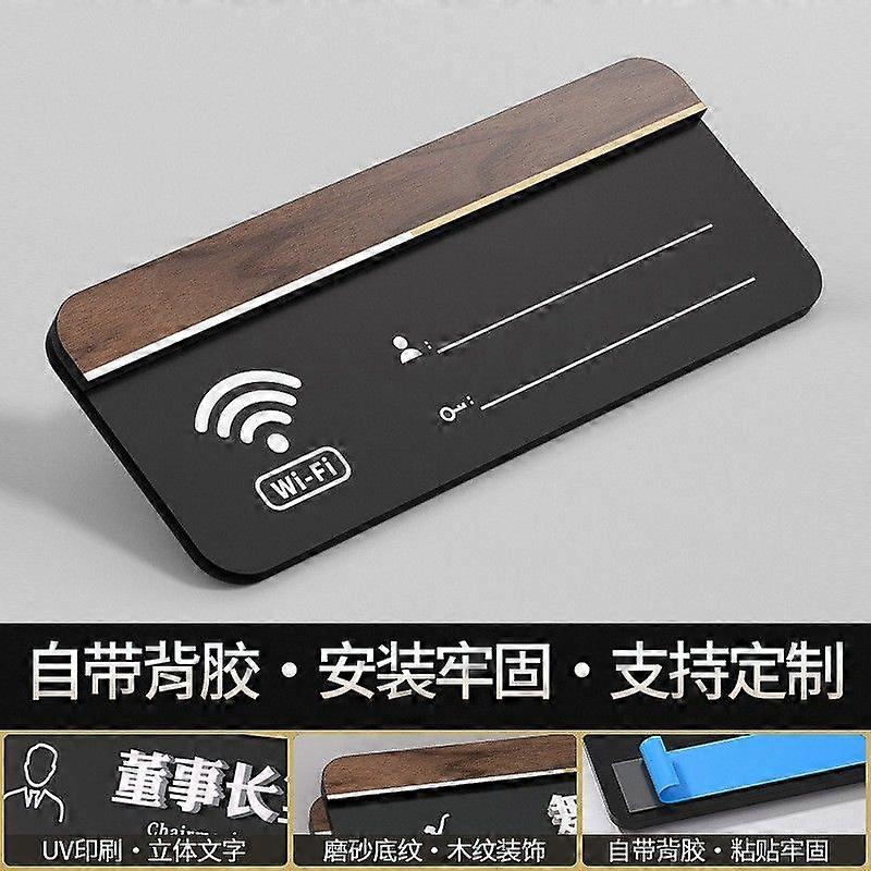 Wifi Wall Wifi Account And Password Sign For Home Guest Room Business Aesthetic Primitive Rewrite Wifi Board Decor
