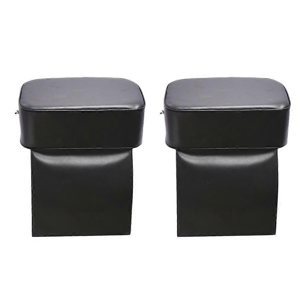 2x 6 אינץ' כרית מושב בוסטר סלון עיסוי כרית מושבים לילדים שחור