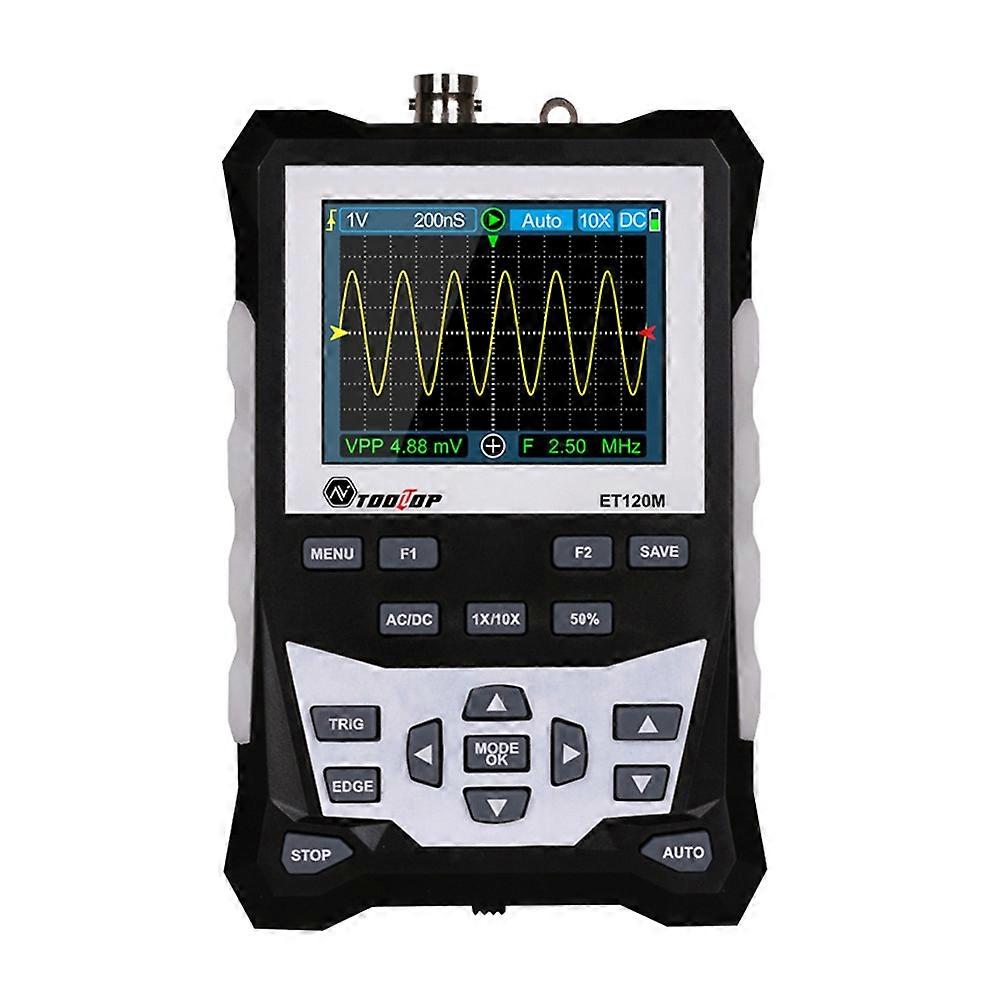 ET120M 120MHz Digital Color Simulation Oscilloscope