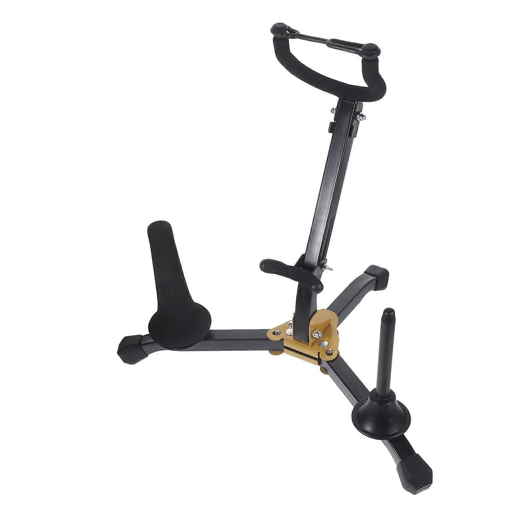 Foldable Saxophone Rack Clarinet Stand Saxophone Holder for Floor and Table Display
