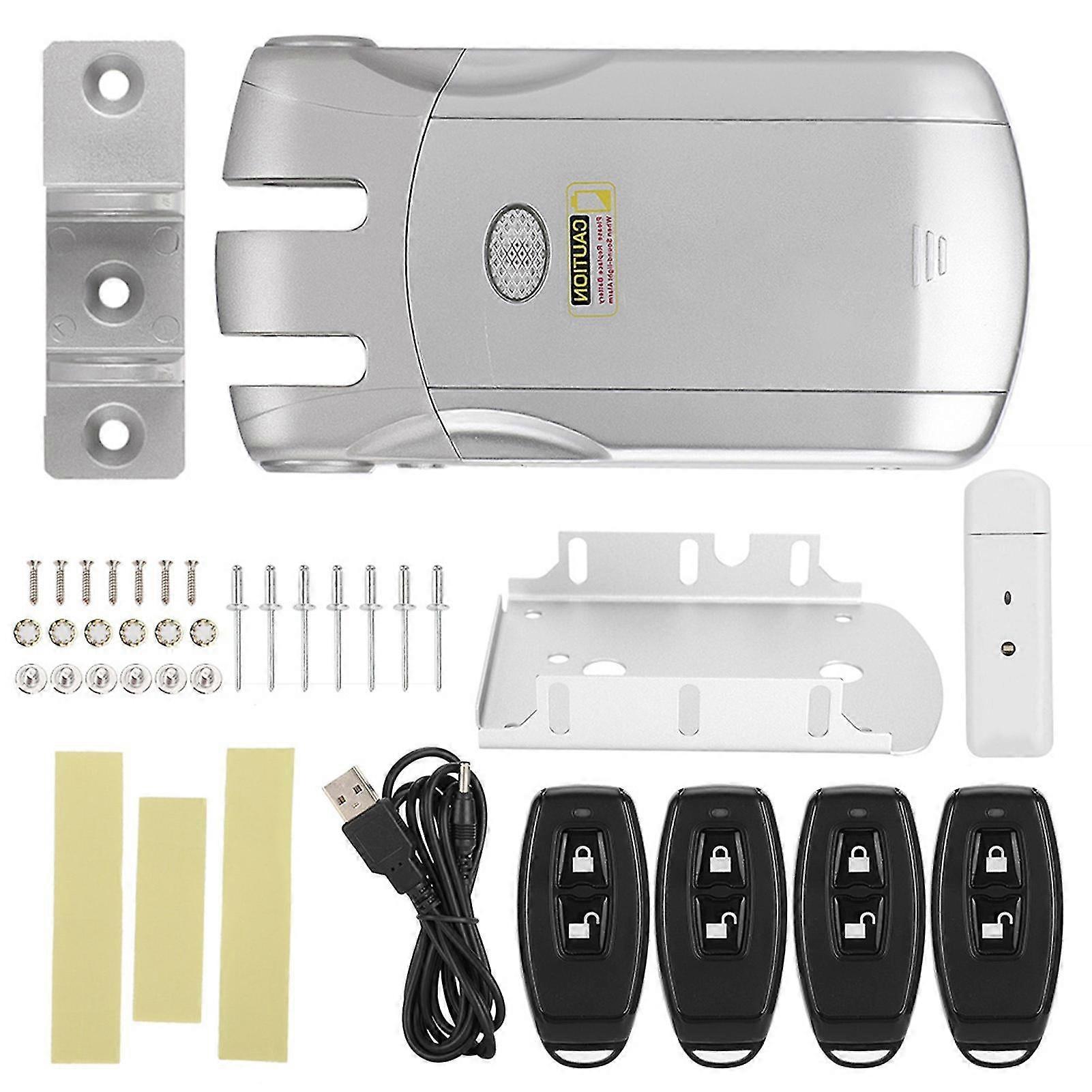 Wafu 019 Intelligent For Tuya Wifi Door Lock Wireless Remote Control Open Close Antitheft For Home Indoor Security