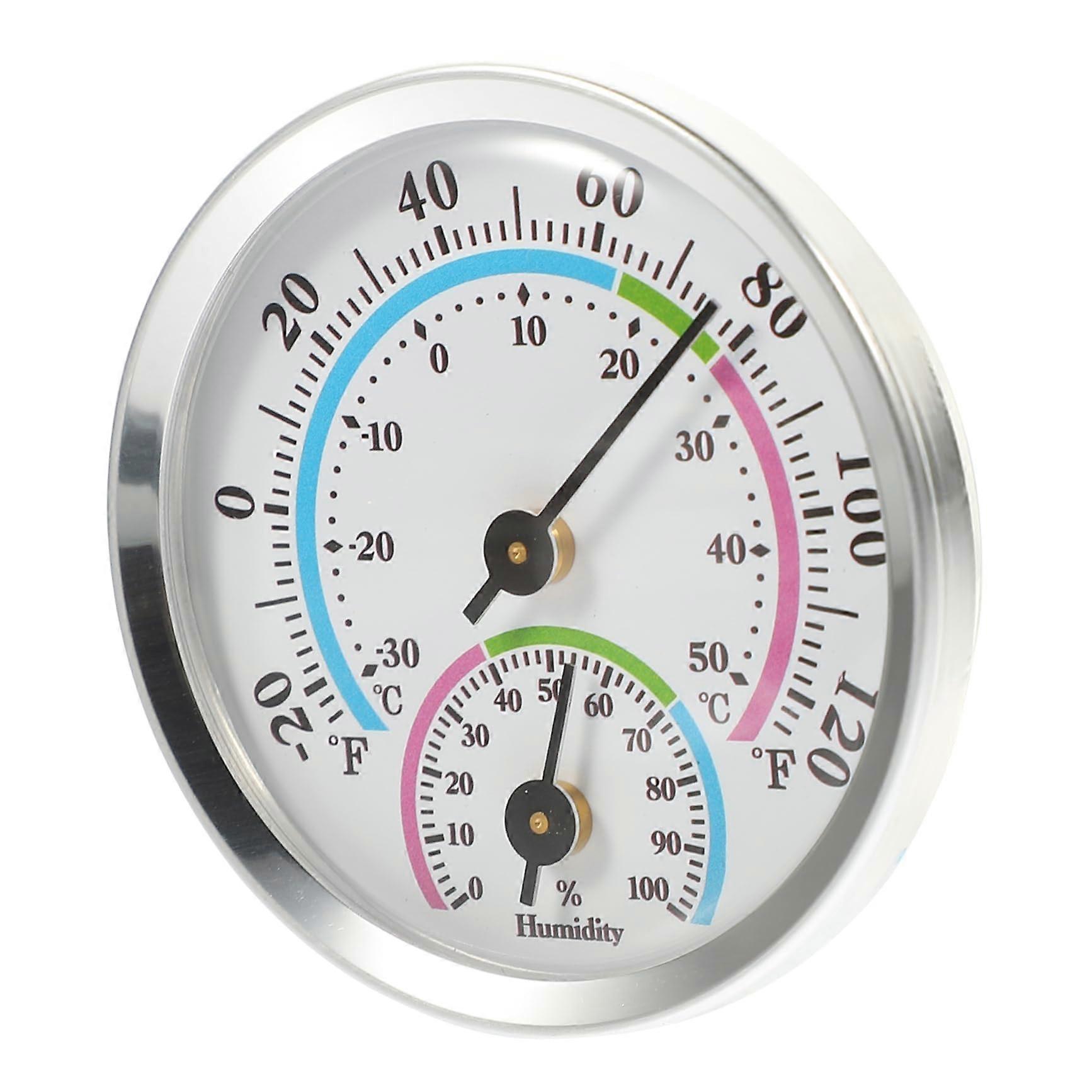 Digital Hygrometer for Indoor and Outdoor Use, Battery-Free Thermometer for Simultaneous Temperature and Humidity Measurement in Greenhouses