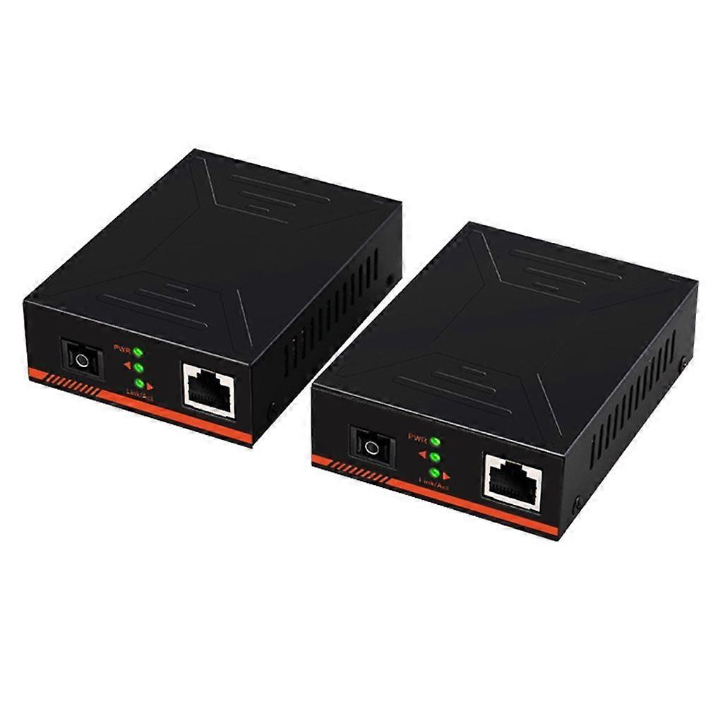 Einfach zu installierender Glasfaser-Transceiver 100 Mbit/s Gigabit Glasfaser zu Ethernet Medien
